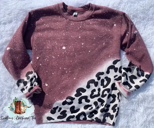 Bleached Leopard Sweatshirt